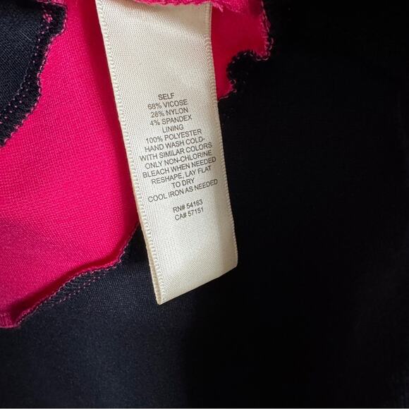 Eliza J Fit & Flare Color Block Dress Navy Size 0/XS - Picture 5 of 6